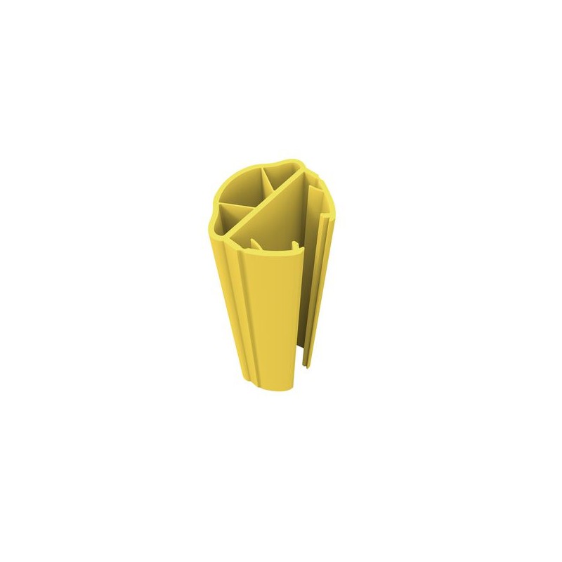 Sabot de protection en plastique pour racks à palette