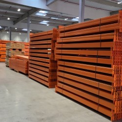 Lisses pour racks à palettes d'occasion Feralco