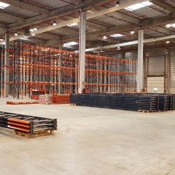 racks à palettes d'occasion Mecalux démontés