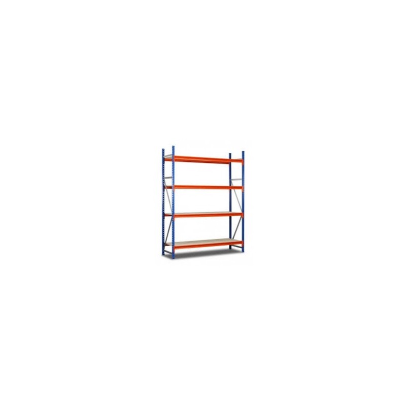 Rayonnage Semi lourd, Hauteur 3000 mm, Profondeur 500 mm avec 5 Niveaux d'étagères