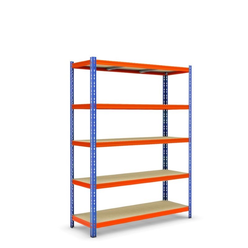 Rayonnage Semi lourd, Hauteur 3000 mm, Profondeur 500 mm avec 5 Niveaux d'étagères