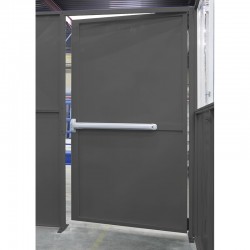 Porte tôlée anti-panique