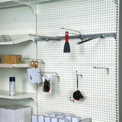gondole magasin blanche