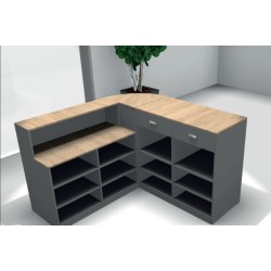 comptoir accueil magasin