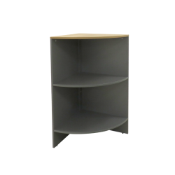 meuble d'angle avec 3 étagères