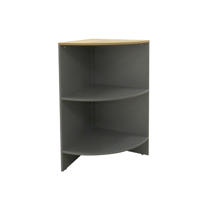 Meuble Haut d'angle 3 Etagères, Hauteur 1120 mm, Longueur 1000 mm, Profondeur 600 mm