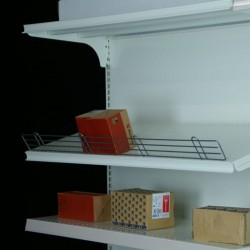 grille frontale pour gondole magasin