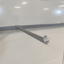 bras droit pour barre de charge gondole fond plein