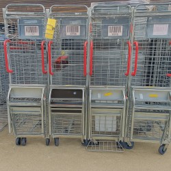 Chariot de préparation e-commerce