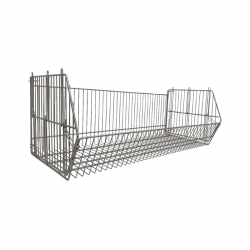 panier filaire gondole magasin