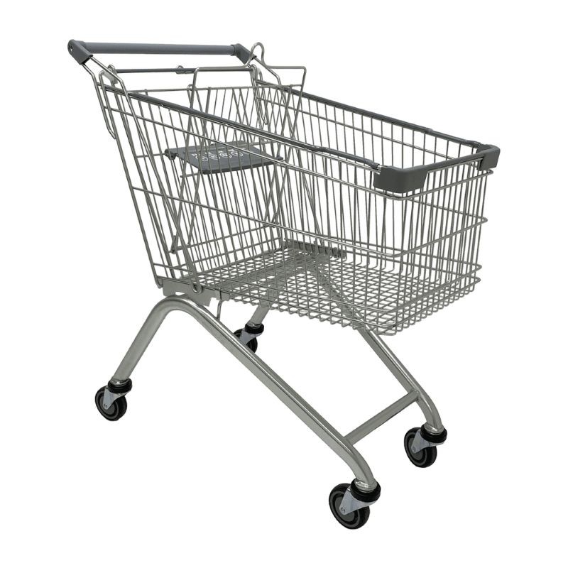 Chariot libre service + porte bébé, L.920 x H.1000 x P.550 mm, Capacité 100 kg