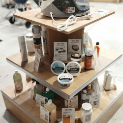 podium de présentation produits