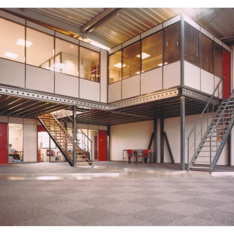 Plateforme de stockage ERP de 25M², Hauteur sur plancher de 3M