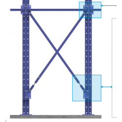 contreventement cantilever lourd