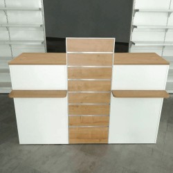 agencement comptoir de caisse magasin