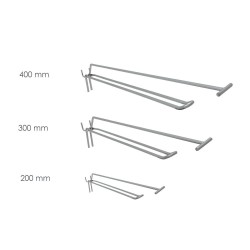 broche double avec porte etiquette dimensions