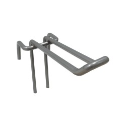 broche double sans tige porte etiquette