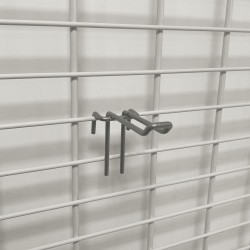 broche double pour fond grille