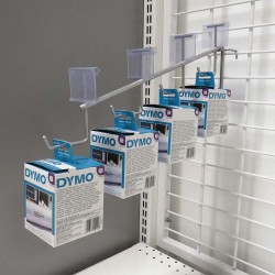 broche escalier présentoir produits gondole de magasin