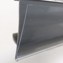 porte etiquette pour tablette transparent