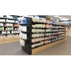 agencement gondoles pharmacie