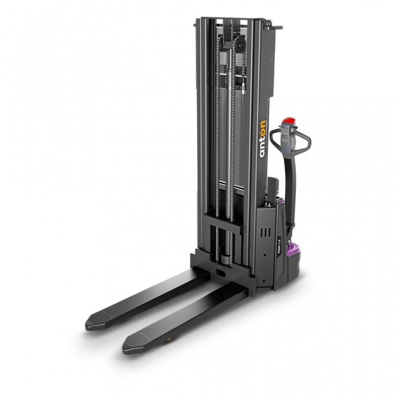 Gerbeur Electrique, Capacité de charge 1200 kg, Longueur des fourches 1150 mm, Hauteur gerbage jusqu'à 3530 mm
